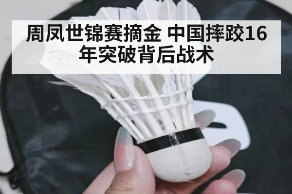 周凤世锦赛摘金 中国摔跤16年突破背后战术