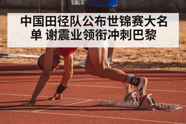 中国田径队公布世锦赛大名单 谢震业领衔冲刺巴黎